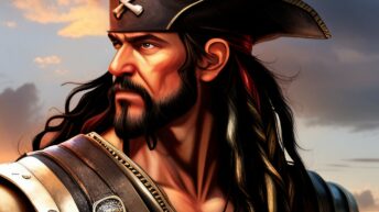 blackbeard the pirate - chris baumgarden