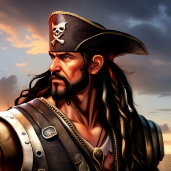 blackbeard the pirate - chris baumgarden