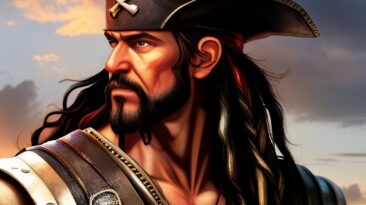 blackbeard the pirate - chris baumgarden